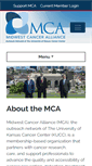 Mobile Screenshot of midwestcanceralliance.org